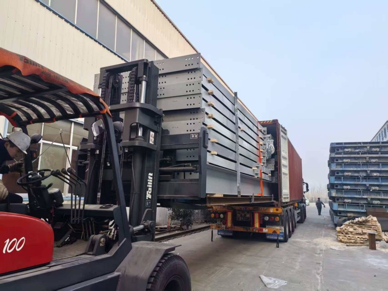 উরুগুয়ে ইস্পাত কাঠামো গুদাম চালান